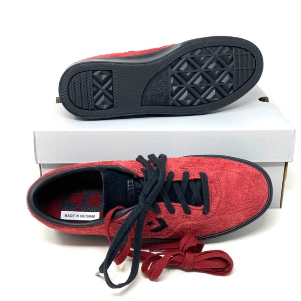 💖MEGA SALE💖Converse Louie Lopez Pro OX Low Top Red Suede Women Shoes 170714C - Picture 10 of 12